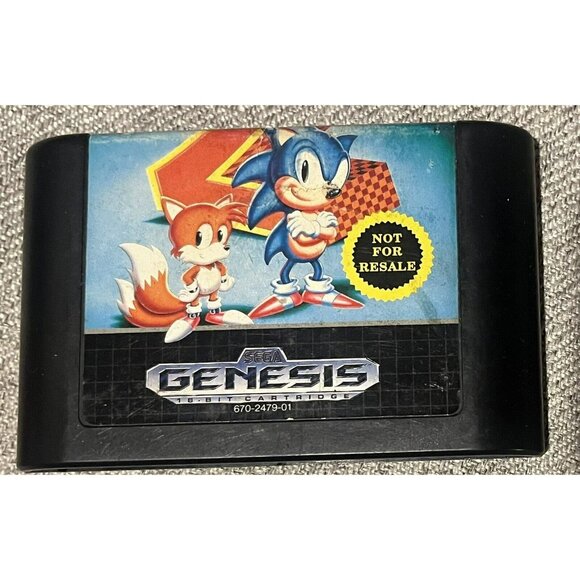 Sonic the Hedgehog 2 (1992) Sega Genesis Cartridge Only Tested & Working - Picture 1 of 2